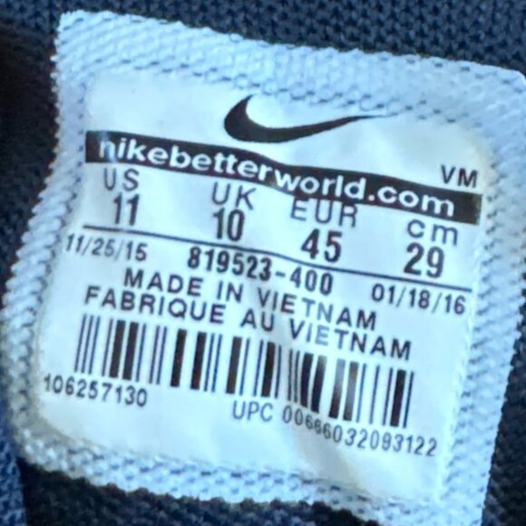 Nike Sneakers Mens 11 Air Max BW Premium Denim 819523-400 Blue Athletic Shoes - Picture 6 of 6